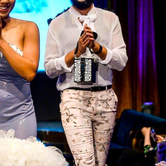 ASOS Designs, one of a kind crossbody bag. Front/Back/side pictured. - Picture 1 of 4